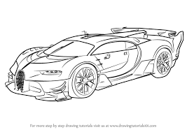 Kleur nu de kleurplaat van bugatti veyron. Bugatti Vision Gran Turismo Drawing Supercars Gallery