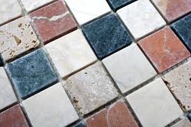 Beige fliesen auf der wand stockbild bild von wand beige 48830847. Mosaik Netzwerk Mosaik Fliese Marmor Natursteinmosaik Creme Beige Rot Grun Random 42 1204