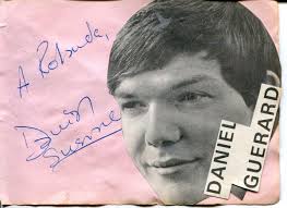 Daniel Guerard Autograph Canadian Performers & Jack Ross Signed Page