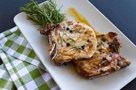 Pan Fried Pork Chops With Juniper Rosemary Recipe Italian Food Forever