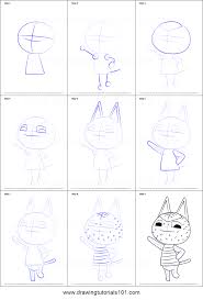 How To Draw Tangy From Animal Crossing Printable Drawing Sheet By Drawingtutorials101 Com Animal Crossing Fan Art Animal Crossing Animal Crossing Characters