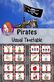 Pirate Classroom Visual Timetable This Download Includes A Fun Pirate Themed Classroom Visual Timetable These Are Pirate Classroom Visual Timetable Pirates