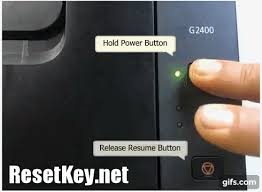 Resume taste beim canon pixma g3400 : How To Reset Canon G3400 Code 5b00 Waste Ink Counter Error Wic Reset Key