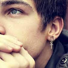 Clip On Earring For Men Clip Earrings Set Cross Hoop Earring Silver Clip On Earring Non Pierced Earrings Mens Earrings 570s 573s Men Earrings Guys Ear Piercings Men S Piercings