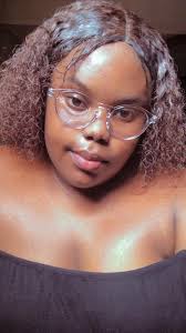 Don't be alarmed it's me. I had to pull out my glasses. My eyeballs were  irritated. My coworker said "Girl you haven't worn your glasses in so long  I forgot what you