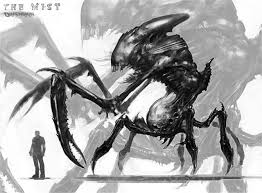 Sketch Of Creature From The Mist Movie Criaturas Estranhas Arte Fantastica Monstros