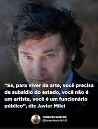 O governo pode, sim, apoiar a cultura, mas quando grandes artistas vivem às  custas do Estado, algo está errado. Arte de verdade precisa de liberdade e  reconhecimento do público, não de mesada