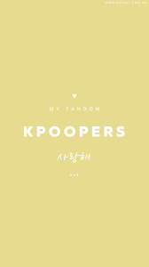 Kpopers Jenis Huruf Tulisan Gambar Wallpaper Ponsel