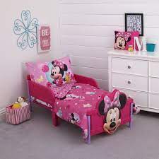 ( 4.7 ) out of 5 stars 21 ratings , based on 21 reviews current price $16.78 $ 16. Disney 4 Piece Minnie Mouse Toddler Bedding Set Walmart Com Walmart Com