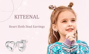 Amazon.com: Sloth Stud Earrings for Girls