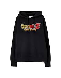 Black Dragon Ball Z Sweatshirt Pull Bear