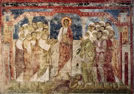 Ibadat sejati yang luhur kepada yehuwa telah dipulihkan, ditegakkan dengan kuat, dan ditinggikan di atas semua jenis agama lainnya. Yesus Dalam Rumah Ibadat Di Kapernaum Wikipedia Bahasa Indonesia Ensiklopedia Bebas