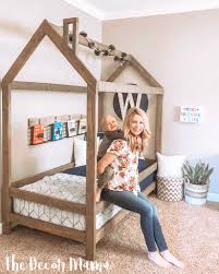 Diy Twin House Frame Bed House Beds For Kids Toddler Bed Frame House Beds