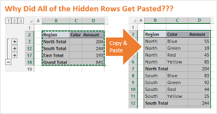 How To Copy Paste Visible Cells Only Video Excel Campus Spreadsheet Design Excel Excel Tutorials