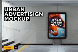 City Urban Lightbox Mock Up In Outdoor Advertising Mockups On Yellow Images Creative Store Outdoor Advertising Mockup Outdoor Advertising Light Box