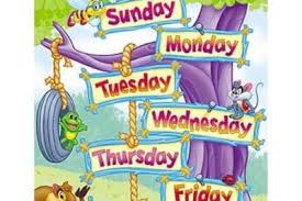 Unas lecciones de manera muy básicas para. áˆ Los Dias De La Semana En Ingles Mejor Lista Completa