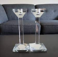 Oleg cassini votive crystal candle holder. Oleg Cassini Dining Oleg Cassini Crystal Candlestick Holders 2 Poshmark