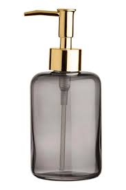 Pompe A Savon En Verre Noir Home All H M Fr Seifenspender Seife Gaste Wc