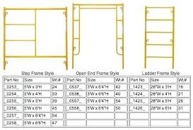 Standard Ladder Sizes 404academy Co