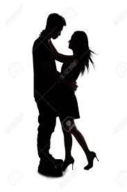 Image result for images lovers dance silhouette