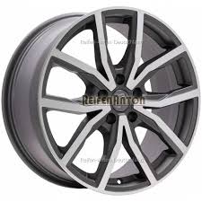 Wähle eine option 25 26 33 35 36 40 45. Rondell 02rz 8x18 Et45 5x114 3 Anthrazit Matt Poliert Alufelgen Felgen Reifen Anton