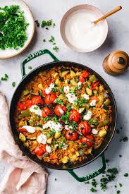 Einfacher Gemusereis Aus Dem Ofen Eat This Vegane Rezepte Rezept Gemusereis Rezepte Vegane Gerichte