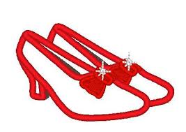 Dorothy Red Shoes Ruby Slippers The Wonderful Wizard Of Oz Etsy Dorothy Red Shoes Machine Embroidery Applique Machine Embroidery
