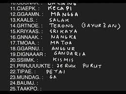 We did not find results for: Asah Otak Susun Kata Menjadi Nama2 Buah Nombor 1 Bonus Youtube