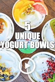5 Unique Yogurt Bowl By Savory Experiments Use Yogurt To Make These Easy Recipe 5 Unique Yogurt Cooking Videos Tasty Savory Experiments Hot Drinks Recipes