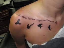We did not find results for: Flying Birds Tattoo With Quote On Collar Bone