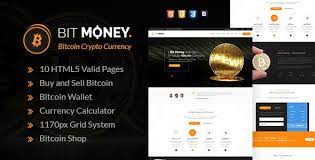 Bit Money Bitcoin Cryptocurrency Ico Landing Page Html Template Crypto Currencies Bitcoin Bitcoin Cryptocurrency