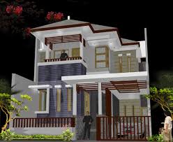 Desain yang sama antara lantai 1 dan lantai 2 juga memunculkan kesan natural yang indah dan nyaman. Get Desain Rumah 2 Lantai Balkon Pictures Sipeti