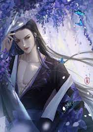 ป กพ นโดย chris casper ใน 掌门太忙 otome igra ศ ลปะคาแรคเตอร ต วการ ต นชาย ผ ชายผมยาว