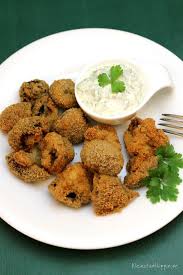 Gebackene Champignons Mit Remouladensauce Vegane Hauptgerichte Gebackene Champignons Remouladensauce Hauptgericht