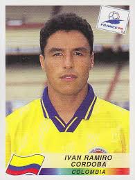 11 de agosto de 1976) es un exfutbolista colombiano con nacionalidad italiana.reconocido como un de los mejores jugadores del inter de milán de la serie a de italia. Ivan Ramiro Cordoba Col France 98 Sticker 450