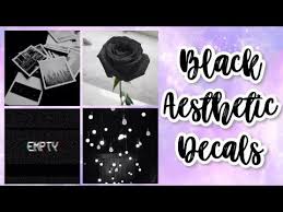 Roblox Bloxburg Black Aesthetic Decal Id S Youtube In 2020 Roblox Code Wallpaper Print Decals