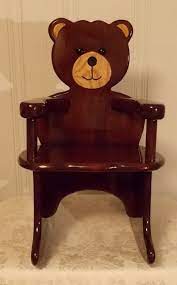 Teddy Bear Rocking Chair Rocking Chair Chair Teddy Bear