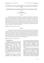 Sehingga kita tidak bisa asal comot dan meletakkan di badan tulisan. Pdf Pengembangan Manajemen Bimbingan Dan Konseling Berbasis Ict