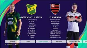 Flamengo es uno de los tres clubes brasileños que nunca ha abandonado la primera división brasileña, siendo los otros santos y são paulo. Defensa Y Justicia Vs Flamengo Sc Copa Libertadores Octavos De Final Pes 2021 Youtube
