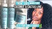 Hydrates and nourishes leaving hair smooth, soft and supple , weightlessly restores healthy sheamoisture purple rice water hair masque infuses brittle strands with intense hydration to restore health and strength. Shea Moisture Coconut Cactus Water Pick Me Up Lite Masque Review Demo Youtube
