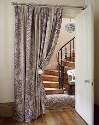 A Curtained Doorway Home Contemporary Curtains Beautiful Curtains