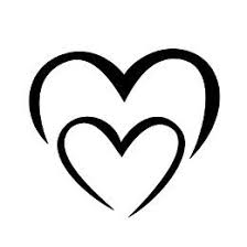 Tatuaggio Di Cuore M V Amore Tattoo Simple Heart Tattoos Small Heart Tattoos Heart Tattoo Designs