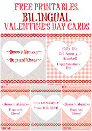 Happy valentine's day in spanish. Free Bilingual Valentine S Day Cards Valentine S Cards For Kids Valentine Day Cards Valentine Phrases