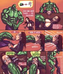 Hulk vs Black Widow- Mnogobatko | 18+ Porn Comics