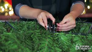 The wreath is suitable for indoor or outdoor use. Assembling And Shaping A 60 And 72 Inch Wreath Christmas Designers Youtube