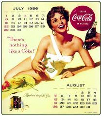 Pin On Vintage Calendar Girls