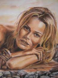 Dibujo Carboncillo de Perú