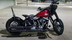 My Softail Slim Bobber Harleydavidson Softailslim Bobber Softail Motorrad