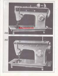 Singer 240 Series Sewing Machine Service Manual