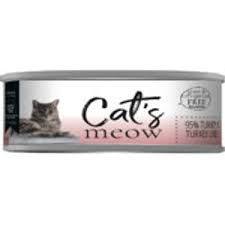 Bad cat food versus good cat food: Dave S Pet Food Dave S Cats Meow 95 Turkey Liver Turkey Canned Cat Food 5 5oz 24 Case 685038117939